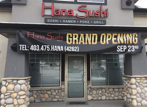 hana sushi calgary